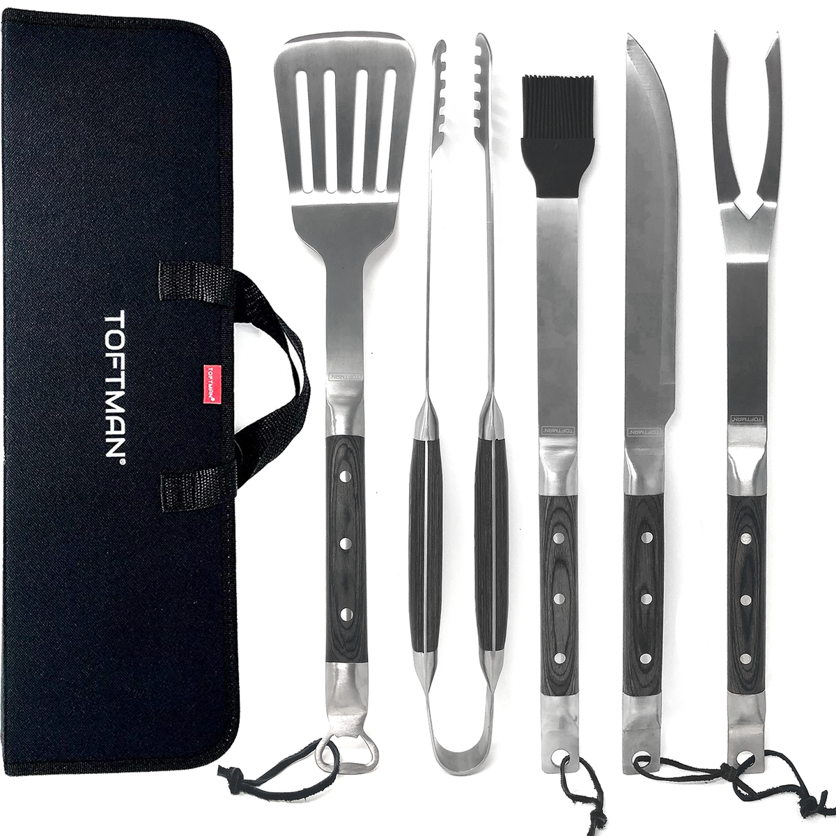 Grill Marks - 5pc BBQ Tool Set